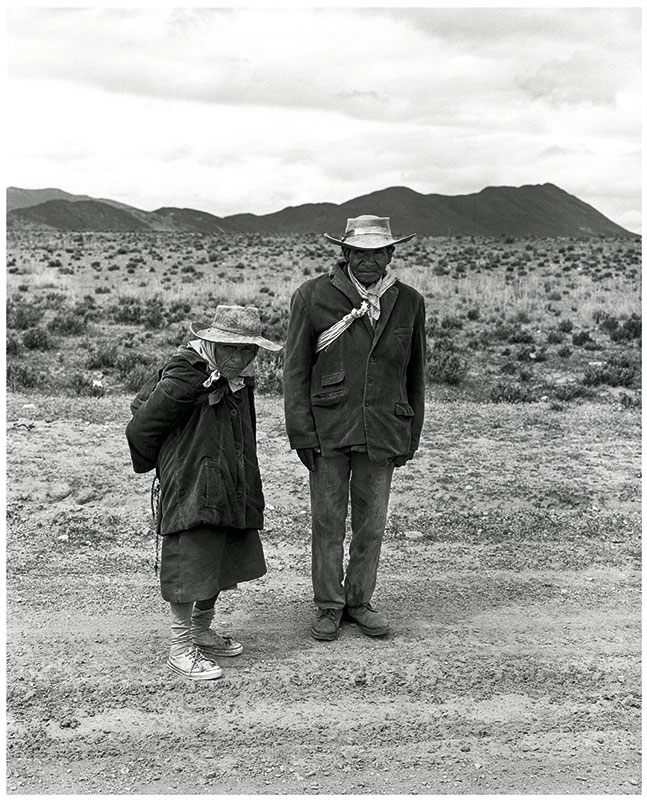 Sr. Fermín Flores y su Sra. Fortunata, pastores