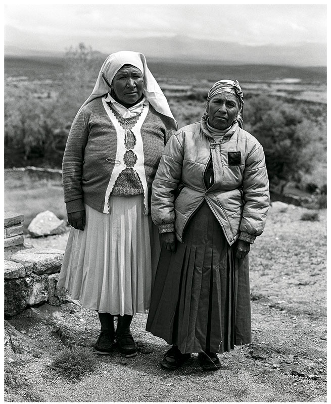 Mujeres en una rogativa