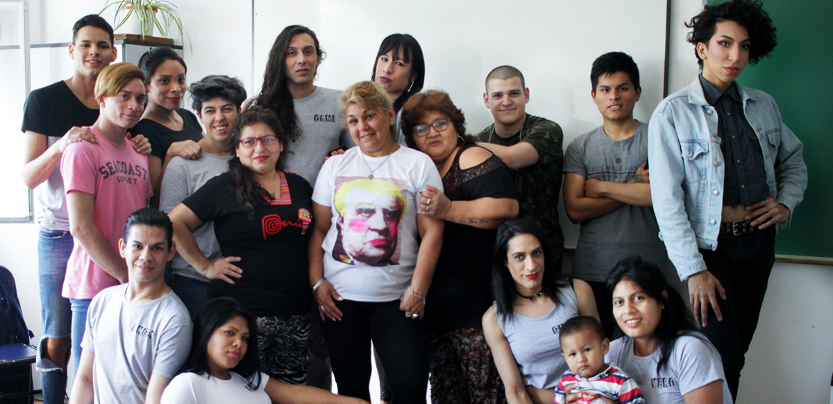 Mocha Celis: un teje solidario para el colectivo travesti trans
