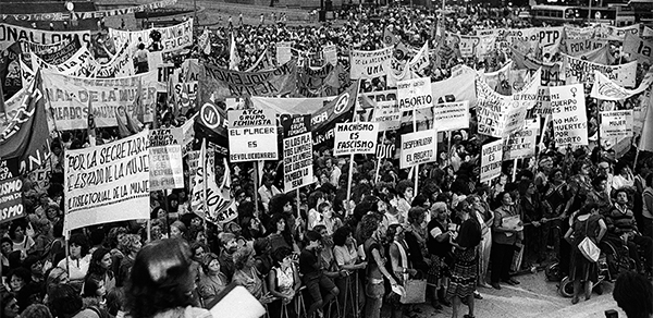 Insumisas, encuentros del feminismo y el movimiento de derechos humanos